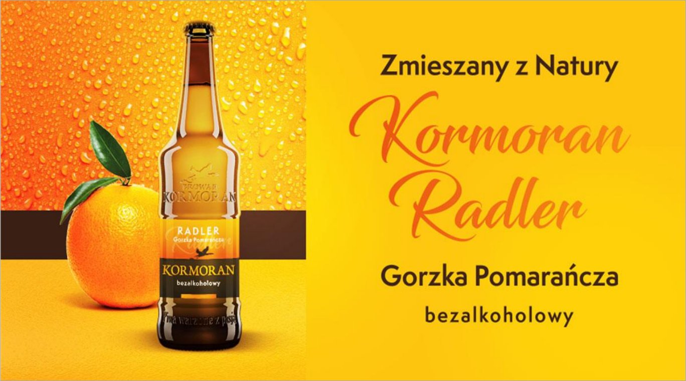 Spot radiowy: Kormoran Radler Gorzka Pomarańcza
